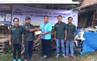 PT Lautan Natural Krimerindo Collaborates With The Local Community