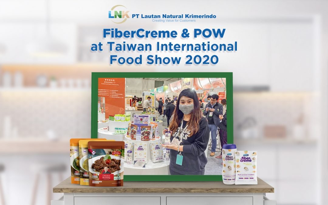 PT. Lautan Natural Krimerindo join TIFS with KDEI Taiwan