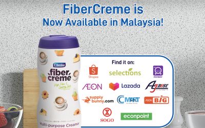 FiberCreme is now available in Malaysia!