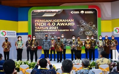 Genjot Digitalisasi di Area Perusahaan, PT Lautan Natural Krimerindo Peroleh INDI 4.0 Award