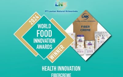FiberCreme Raih Penghargaan Inovasi Kesehatan Terbaik pada World Food Innovation Awards 2024